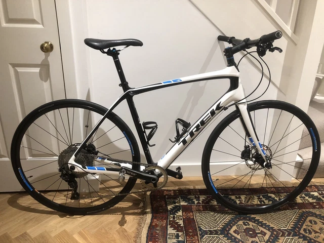 TREK DOMANE 4.0 Carbon Disc Bike 56cm Medium Flat Bar Road Hybrid