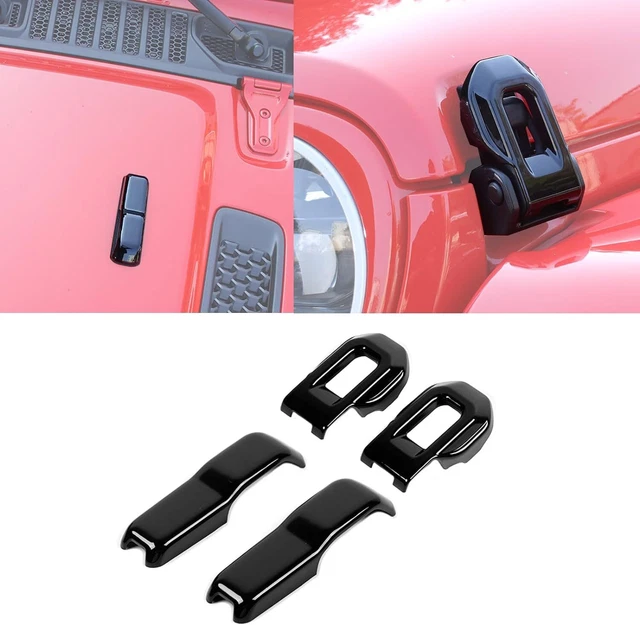 Coperture Magnetiche Per Serratura Porta Jeep Wrangler JL E Gladiator JT 2018-2025, Design Bandiera - 2