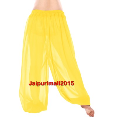 Aladdin Ventre Danza Nero Satinato Harem Pantalone Boho ALADDIN Tribale Indossare S10 Aladdin Ventre Danza Nero Satinato Harem Pantalone Boho ALADDIN Tribale Indossare S10