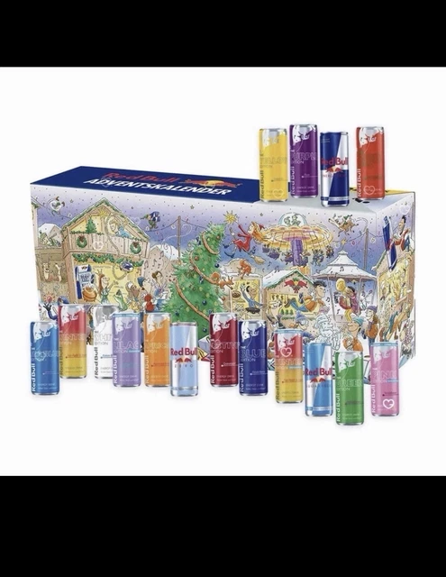 Red Bull Adventskalender Mit Dosen