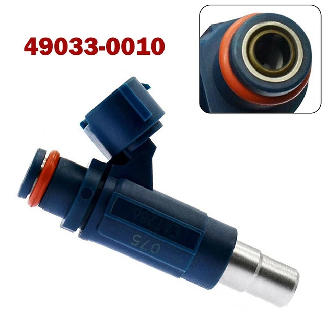 Valvola iniezione 49033-0010 1pz Nero per Kawasaki KFX450R 2008-2014 Di- Fit