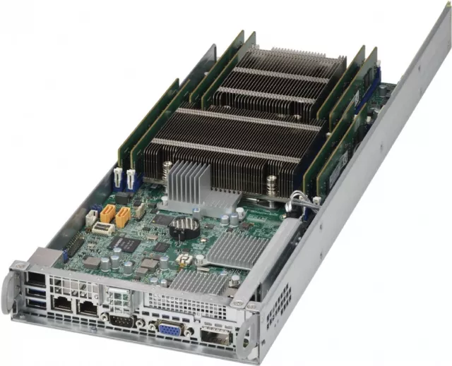 Supermicro X10DRT-HIBF 2x E5-2600 v3/v4 8-DIMM CTO Node Server For SuperServer