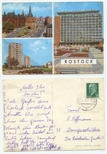 23251 - Rostock - postcard, run 9.8.1972