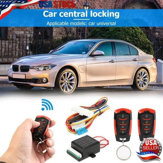 Universal Car Remote Central Door Lock Auto Keyless Entry Alarm System Central