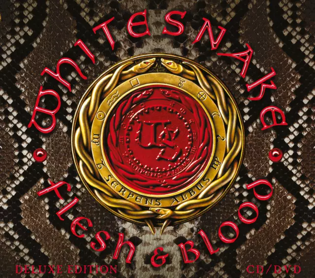 Whitesnake ~ Flesh & Blood • Deluxe Edition • CD + DVD 2019 Frontiers •• NEW ••