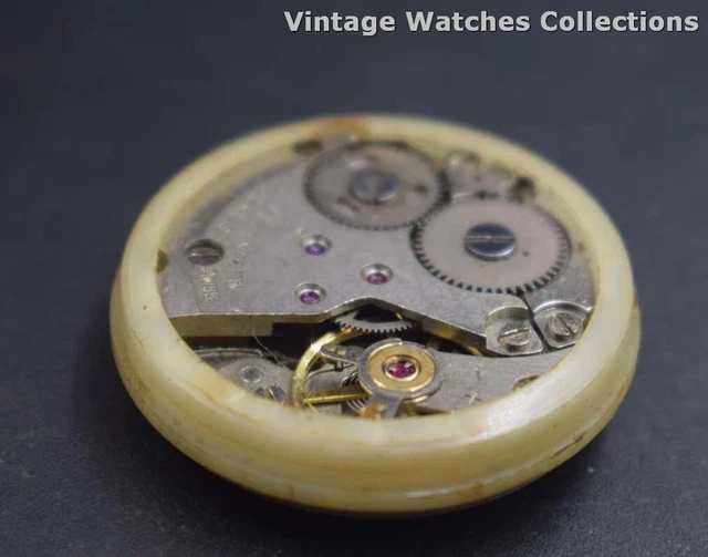 AS-1940/41 Winding Non Working Watch Movement For Parts And Repair O-12216