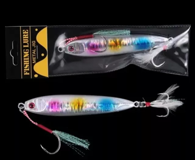 METAL JIG MINNOW  ARTIFICIALE SPINNING  PESCA MARE 10 Gr