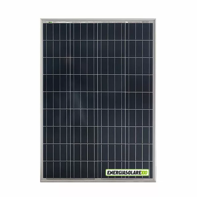 Kit panneau solaire photovoltaïque 100W Régulateur 12V 10A Batterie AGM 100Ah Câ 2