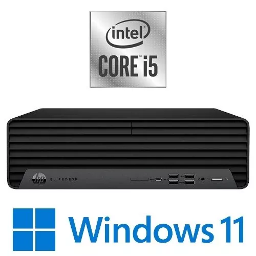 HP EliteDesk 800 G6 SFF Intel i5 10500 16G 256G/512G/1TB SSD USB-C Win 11 Pro