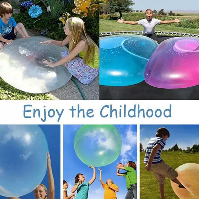 Kinder Outdoor Air Wasser gefüllt Bubble Ball Blow Up Ballon aufblasbar