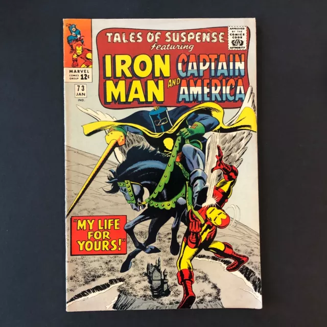Tales Of Suspense #73 Marvel Comics 1966 Black Knight Vs Iron Man Nice Copy!