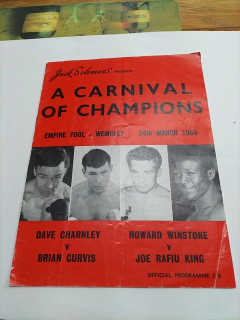 Boxing Jack Solomon's.A Carnival Of Champions 1964