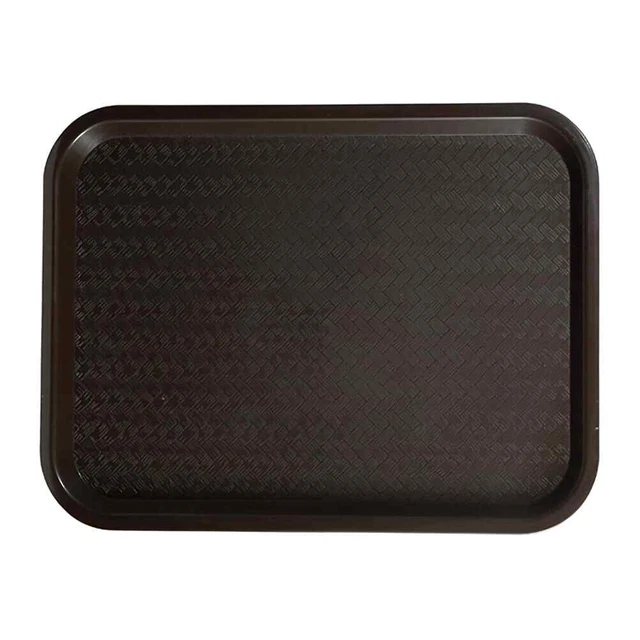 Winco FFT-1418B Brown 14 x 18" Fast Food Tray"
