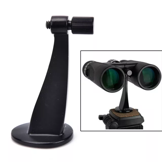 Universal Black Full Metal Adapter Mount Tripod Bracket For Binocular Telesc Fs