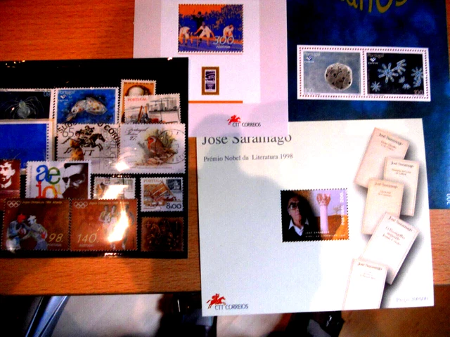 15 x Portugal Briefmarken 1996-1998  postfrisch + 6x gestempelt inkl.3 Blocks