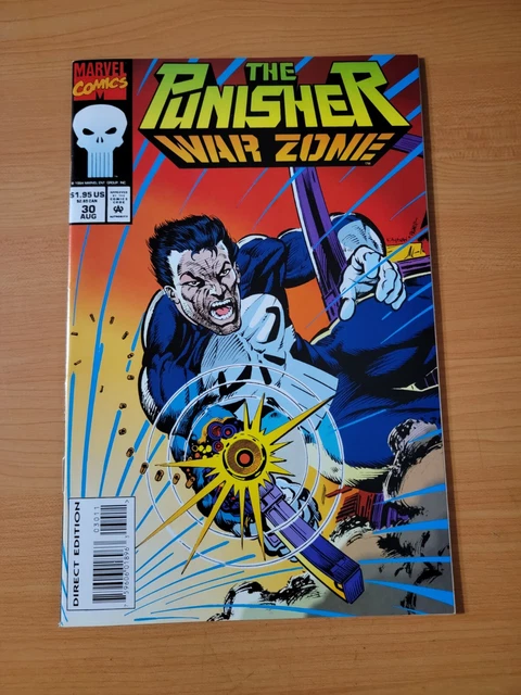 Punisher War Zone #30 Direct Market Edition ~ NEAR MINT NM ~ 1994 Marvel Comics