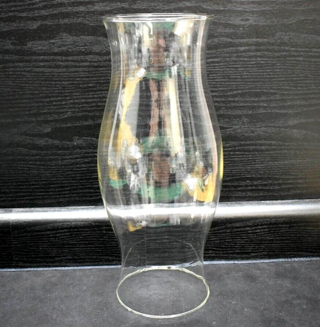 Large Clear Glass Hurricane Globe Chimney Shade - 15.5" Tall (21)