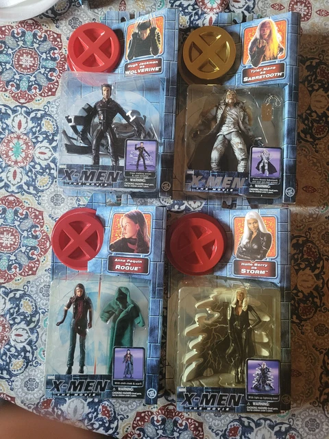 Lot of 4 Toy Biz Marvel X-Men the Movie Action Figures GREAT ASSORTMENT! NEW SLD