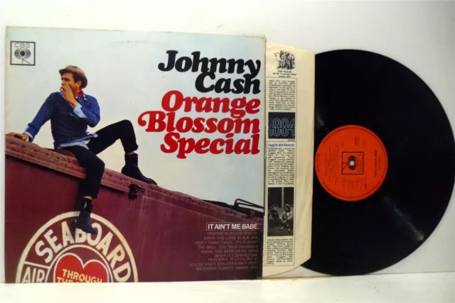 JOHNNY CASH orange blossom special (1st uk stereo) LP VG+/VG+, SBPG 62501, vinyl