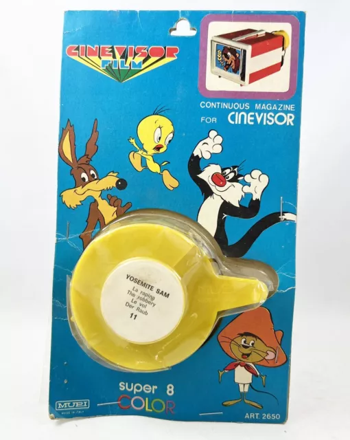 Looney Tunes - Cartouche Super 8 Couleurs Cinevisor (Mupi) - Yosemite Sam : le v