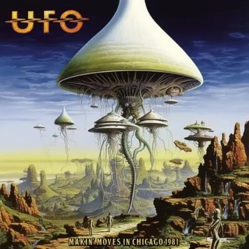 UFO Makin' Moves in Chicago 1981 (Vinyl) 12" Album Coloured Vinyl