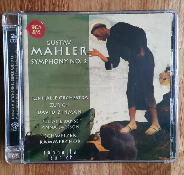 Gustav Mahler Symphonie No. 2 Tonhalle Zürich CD 2007 - sehr gut erhalten