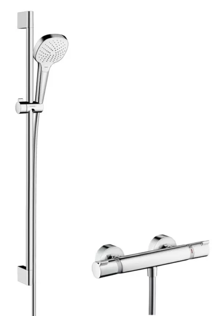 Hansgrohe Brausenkombi Croma Select E Vario/ Ecostat Comfort Unica 90cm NEU OVP 2