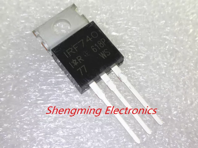 10pcs IRF740PBF IRF740 MOSFET N-CH 400V 10A TO-220 Good quality