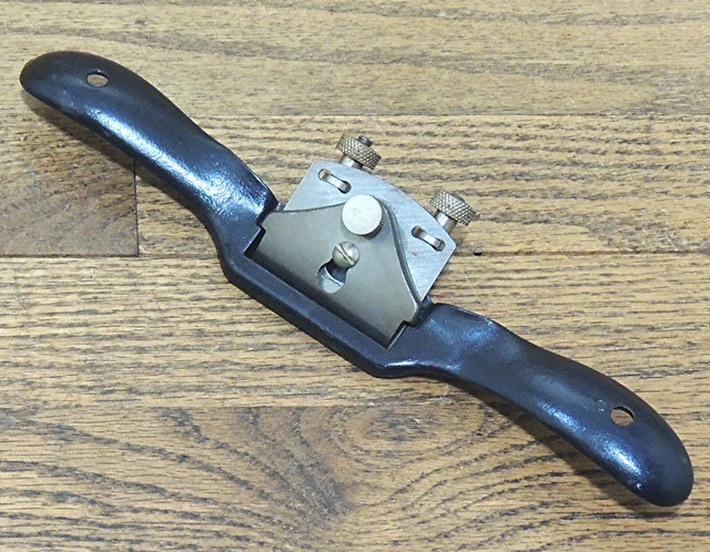 STANLEY U.S.A. No. 151 ADJUSTABLE SPOKE SHAVE-VINTAGE HAND TOOL-PLANE-SPOKESHAVE
