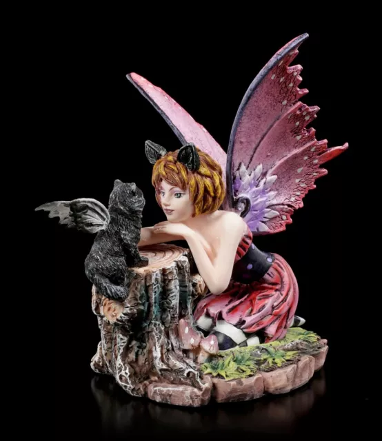Figurine Elfes - Princesse Gaia Petit Fée Fantaisie Décoration Décorative  29,5cm
