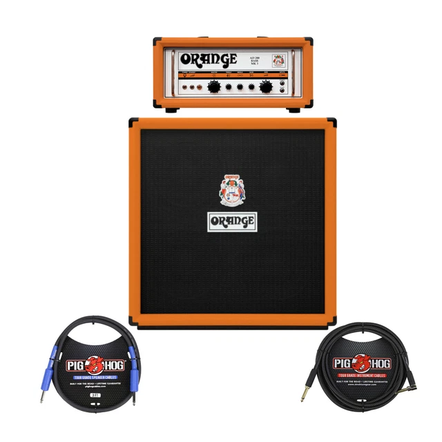 Orange Amps MKIII AD200 200W Bass Amp Head with OBC410H 600W 4x10 Bass Cabinet Orange Amps MKIII AD200 200W Bass Amp Head with OBC410H 600W 4x10 Bass Cabinet