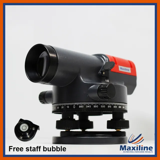 Maxiline® 32 X Magnification Automatic Dumpy Level Builder's Level