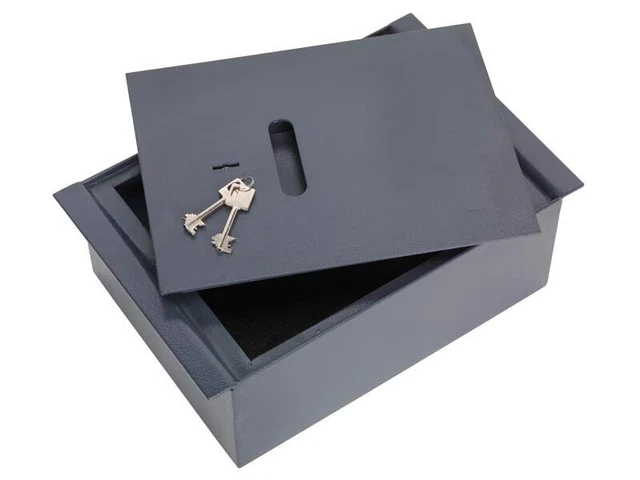 Sealey SKFS01 Cassaforte a pavimento con serratura a chiave 260 x 140 x 400 mm