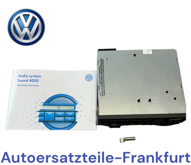 Original & Neu VW Transporter Caravelle LT Autoradio Kassetten Radio Sound 4000 3