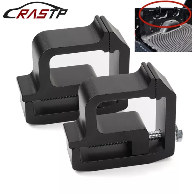 2PCS Black Truck Cap Topper Camper Shell Mounting Clamps Heavy Duty