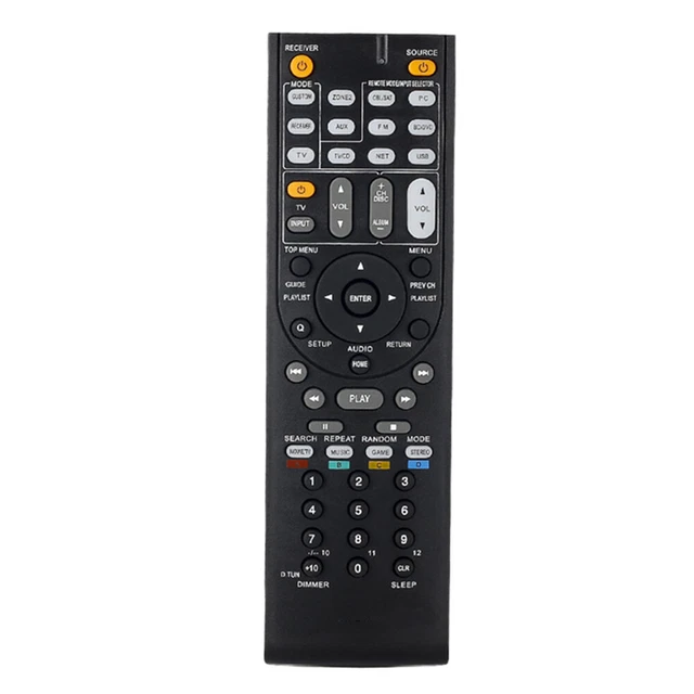 Telecomando di Ricambio applicabile per Onkyo RC-651M Audio Receiver TX-SR604 TX-SR604E TX-SR8460 TX-SR674 TX-SR674E TX-SR8467 HT-L970 TX-SR573S TX-SR603XS RC651M TXSR604E TXSR674E