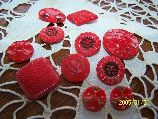 Lot De 3 Gros Boutons Vintage Marron XXL (3,3 Cm) - Réf. 2865, Pour Couture Et Customisation