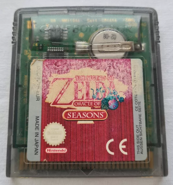 The Legend of Zelda: Oracle of Seasons (Nintendo Game Boy Color, 2001)