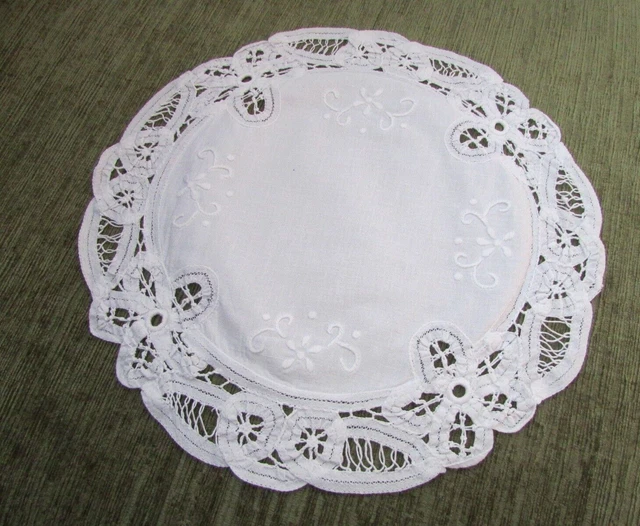 VINTAGE LACE DRESSING Table Mats x 3 2.00 - PicClick UK