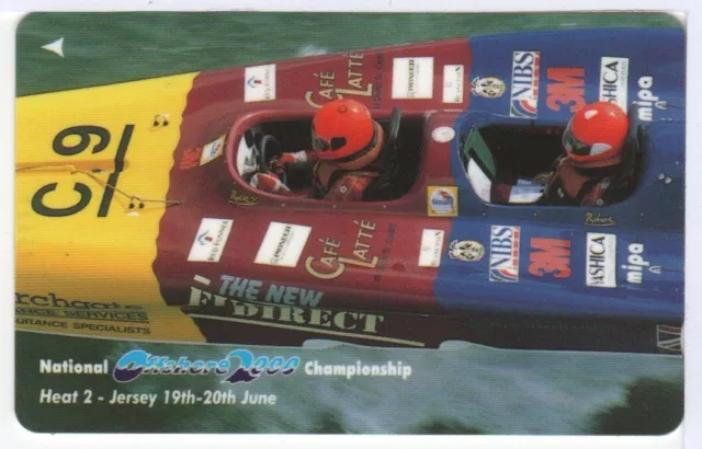 Jersey Phone Card - National Offshore 2000 Championship ref.1