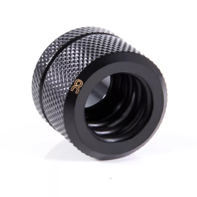 Alphacool Eiszapfen 14mm Noir Rigide Tube Compression Fitting