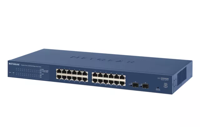 Switch Netgear ProSafe 24 port 10/100/1000 Smart Switch GS724T V2