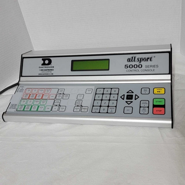 Daktronics 5100R5 All Sport 5000 Series Control Console Scoring Controller Daktronics 5100R5 All Sport 5000 Series Control Console Scoring Controller