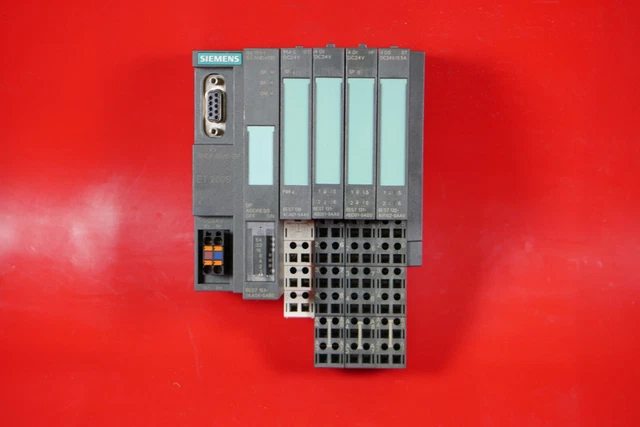 Siemens Simatic S7 ET200S 6ES7151-1AA04-0AB0 / 6ES7 151-1AA04-0AB0 + 4 Module