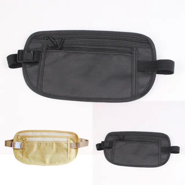 Travel Money Belt Bum Bag Hidden Pouch Security Fanny Pack Secret Waist Belts