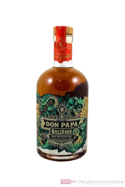 Don Papa Masskara, Rum 40% vol. 0,7l, limitiert, Herkunft Philippinen, Maskara