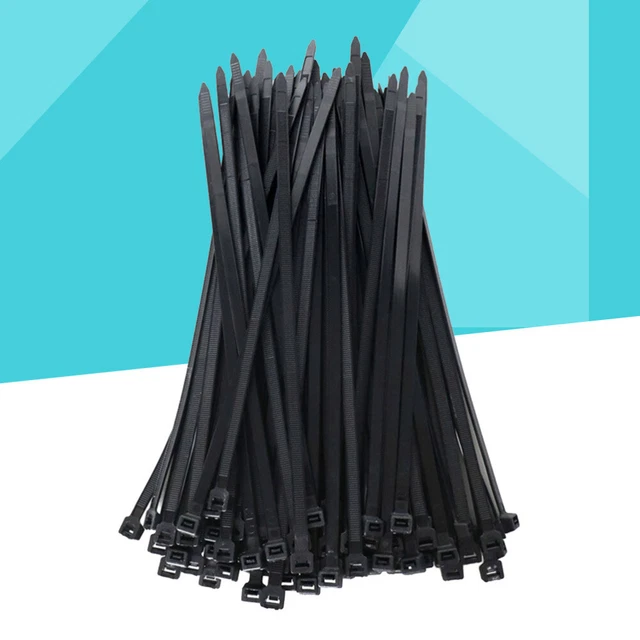 250 pezzi fascette in nylon potente, autofissante nastro adesivo in plastica per