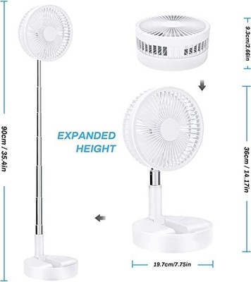 Arebos pavimento ventilatore macchina del vento 14 pollici ø35 ARIA RADIATORE GS di tüvsüd 