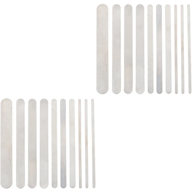 20 piezas Pulsera Doblar Barra Pulsera Troquelado Espacios en Blanco Pulsera Troqueado Kit