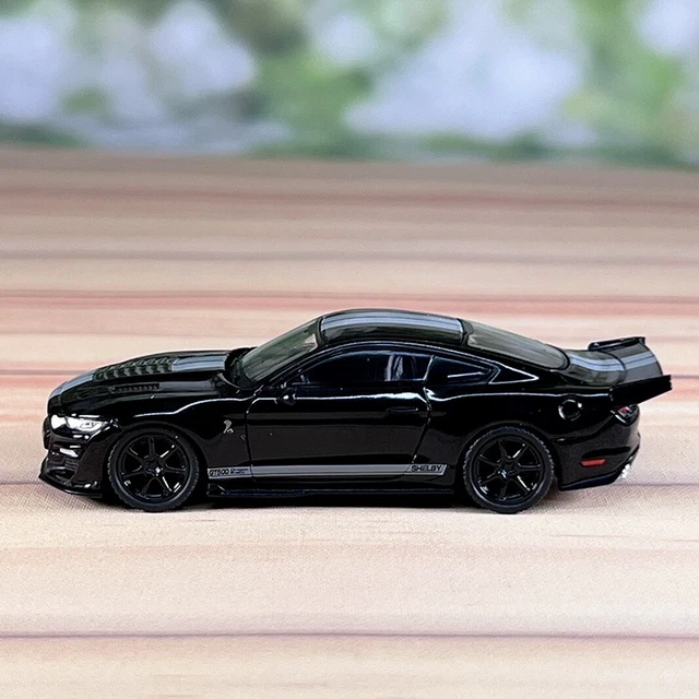 WELLY 1969 FORD Mustang Boss Gt Fastback 429 Noir 1/24 Modèle Moulé